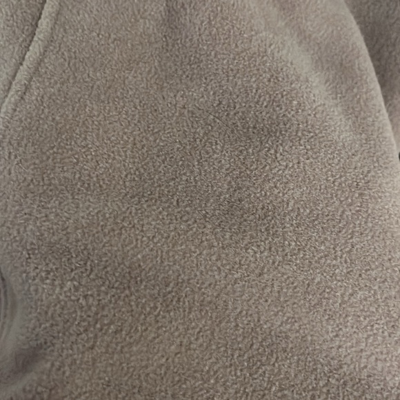 Women's Brown Lightweight Fleece Jacket - Picture 5 of 5